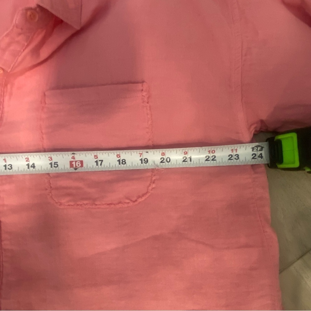 Mododoc Women's Pink Button-Up Shirt,Size XLarge 100% Cotton Long Sleeve,Collar - Picture 6 of 8